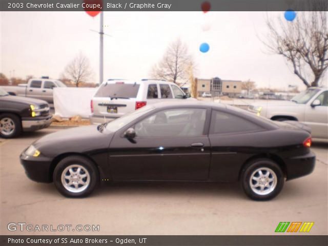 2003 Chevrolet Cavalier Coupe in Black