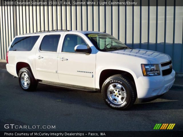 2008 Chevrolet Suburban 1500 LT 4x4 in Summit White