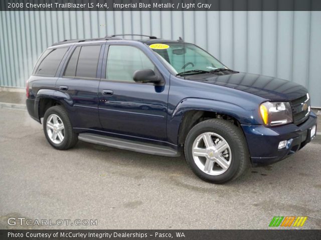 2008 Chevrolet TrailBlazer LS 4x4 in Imperial Blue Metallic