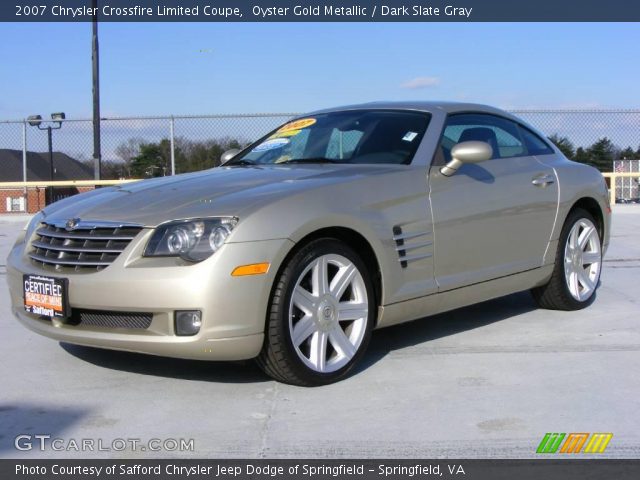 2007 Chrysler Crossfire Limited Coupe in Oyster Gold Metallic