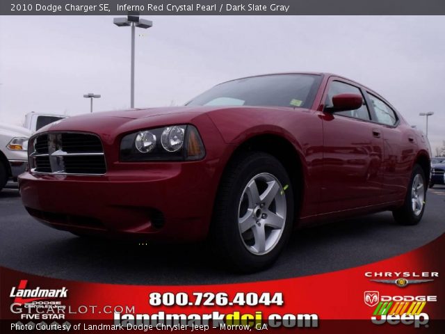 2010 Dodge Charger SE in Inferno Red Crystal Pearl