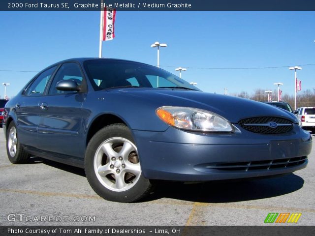 2000 Ford Taurus SE in Graphite Blue Metallic