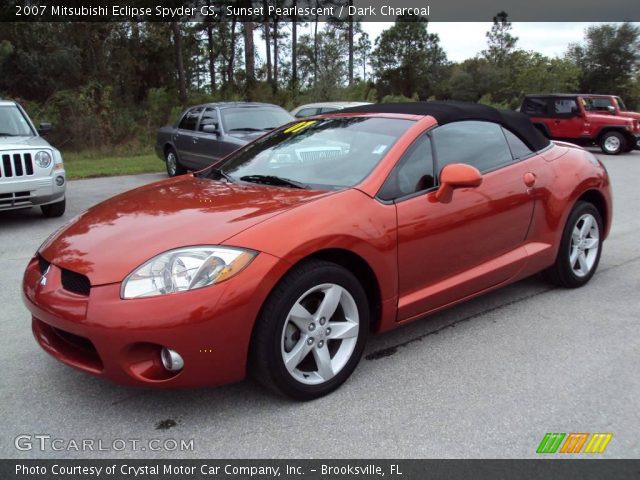 2007 Mitsubishi Eclipse Spyder GS in Sunset Pearlescent