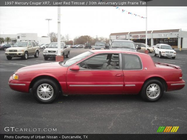 1997 Mercury Cougar XR7 in Laser Red Tintcoat