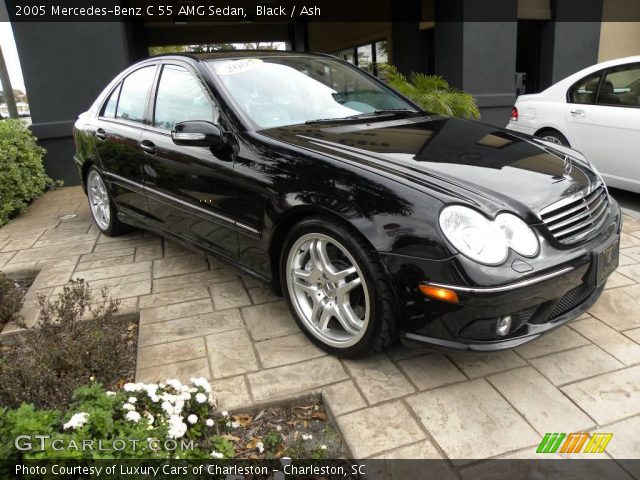 2005 Mercedes-Benz C 55 AMG Sedan in Black