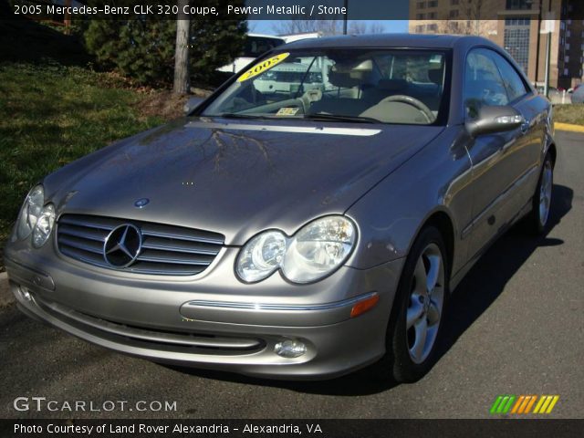 2005 Mercedes-Benz CLK 320 Coupe in Pewter Metallic