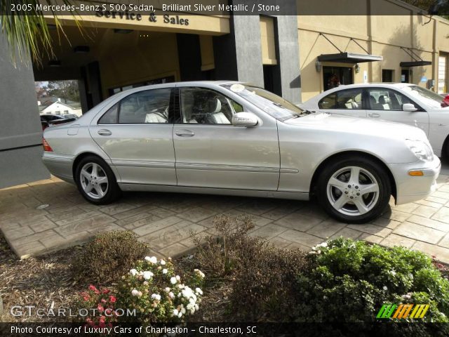 2005 Mercedes-Benz S 500 Sedan in Brilliant Silver Metallic