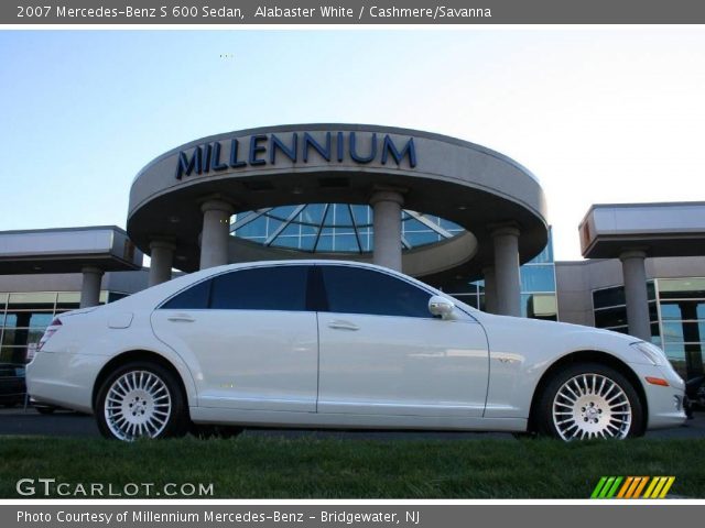 2007 Mercedes-Benz S 600 Sedan in Alabaster White