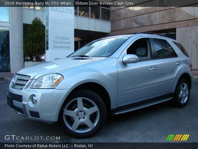 2008 Mercedes-Benz ML 550 4Matic in Iridium Silver Metallic