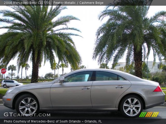 2008 Mercedes-Benz CLS 550 in Pewter Metallic