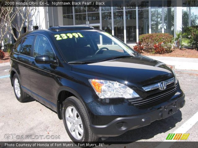 2008 Honda CR-V EX-L in Nighthawk Black Pearl