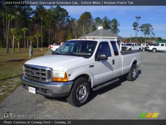 1999 Ford F250 Super Duty Lariat Extended Cab in Oxford White