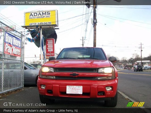 2002 Chevrolet TrailBlazer LTZ 4x4 in Victory Red