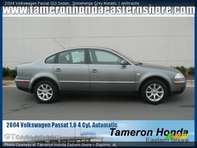2004 Volkswagen Passat GLS Sedan in Stonehenge Grey Metallic