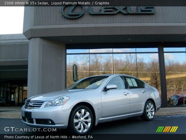 2006 Infiniti M 35x Sedan in Liquid Platinum Metallic