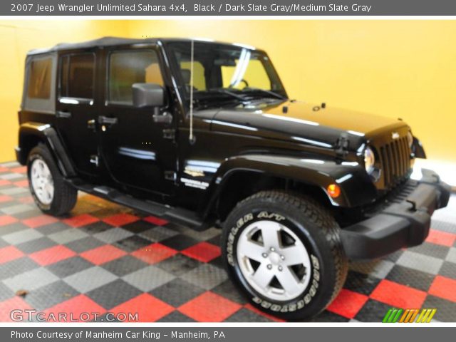 2007 Jeep Wrangler Unlimited Sahara 4x4 in Black