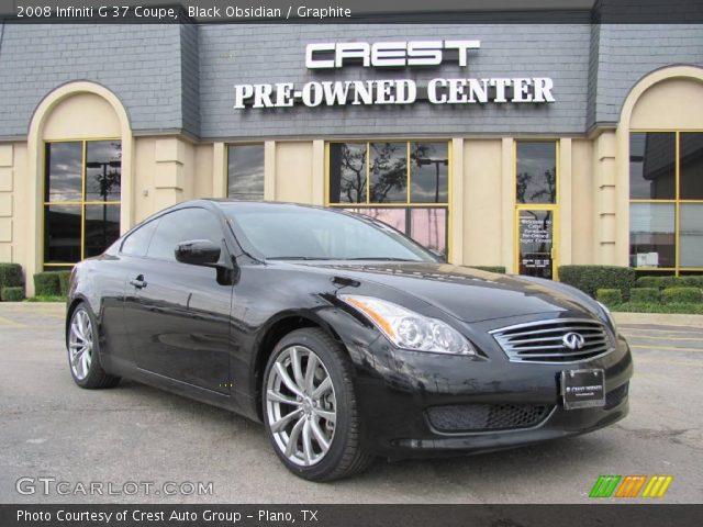 2008 Infiniti G 37 Coupe in Black Obsidian