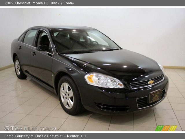 2009 Chevrolet Impala LS in Black