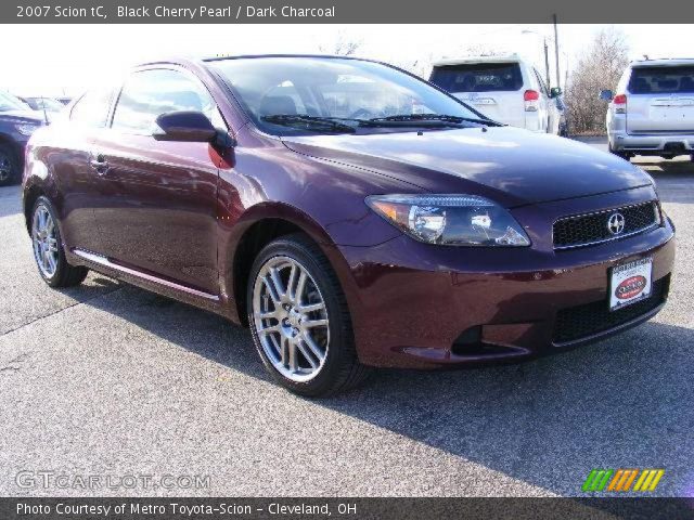 2007 Scion tC  in Black Cherry Pearl