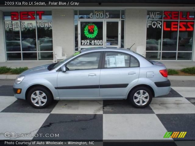 2009 Kia Rio LX Sedan in Polar Blue