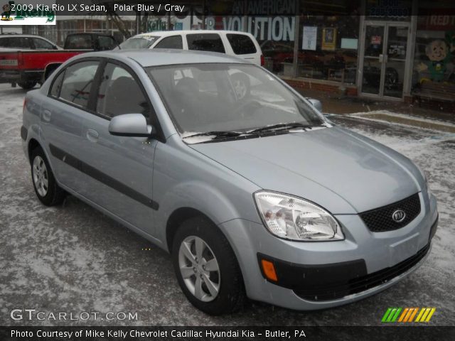 2009 Kia Rio LX Sedan in Polar Blue