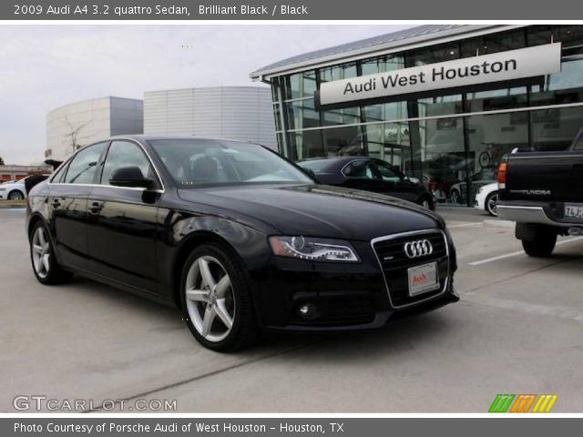 2009 Audi A4 3.2 quattro Sedan in Brilliant Black