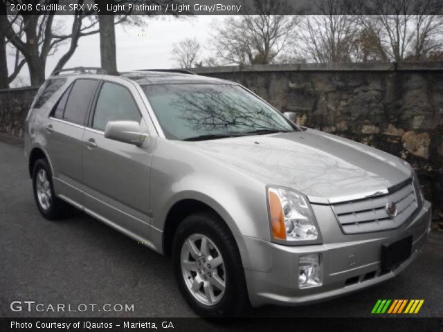 2008 Cadillac SRX V6 in Light Platinum