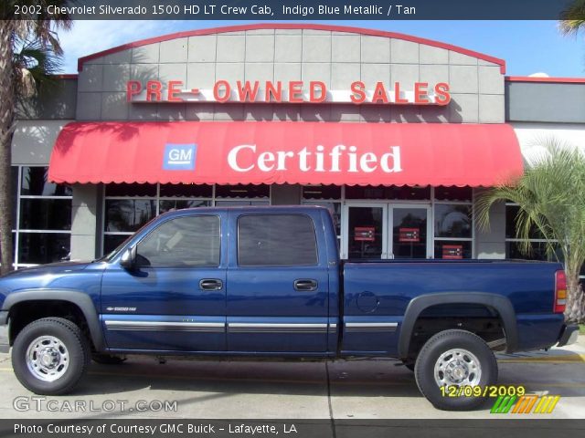 2002 Chevrolet Silverado 1500 HD LT Crew Cab in Indigo Blue Metallic