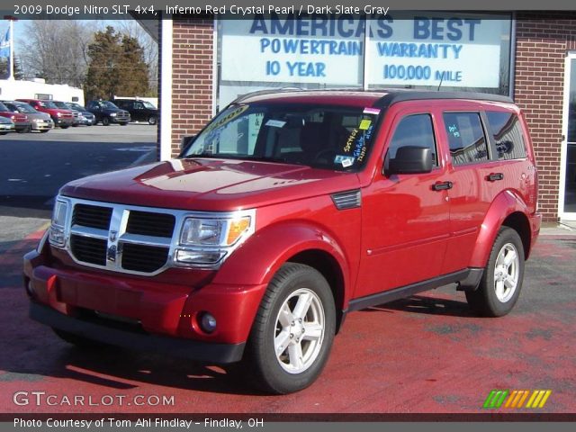 2009 Dodge Nitro SLT 4x4 in Inferno Red Crystal Pearl