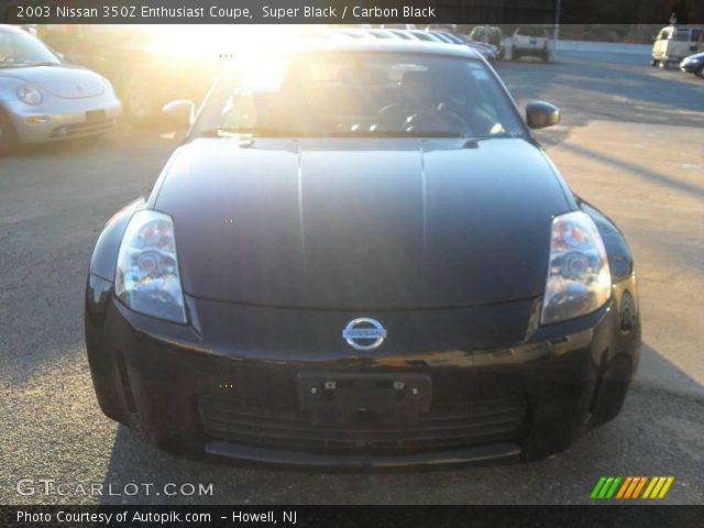 2003 Nissan 350Z Enthusiast Coupe in Super Black