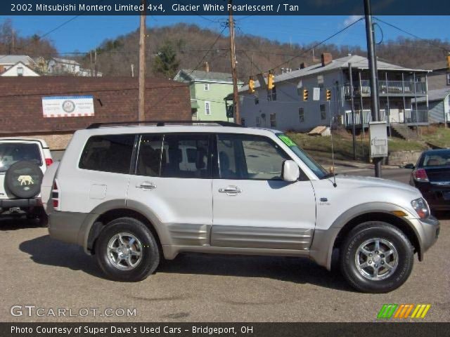 2002 Mitsubishi Montero Limited 4x4 in Glacier White Pearlescent