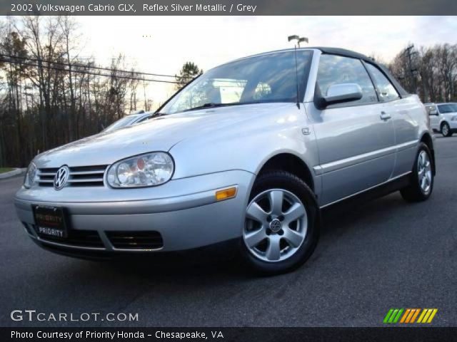 2002 Volkswagen Cabrio GLX in Reflex Silver Metallic