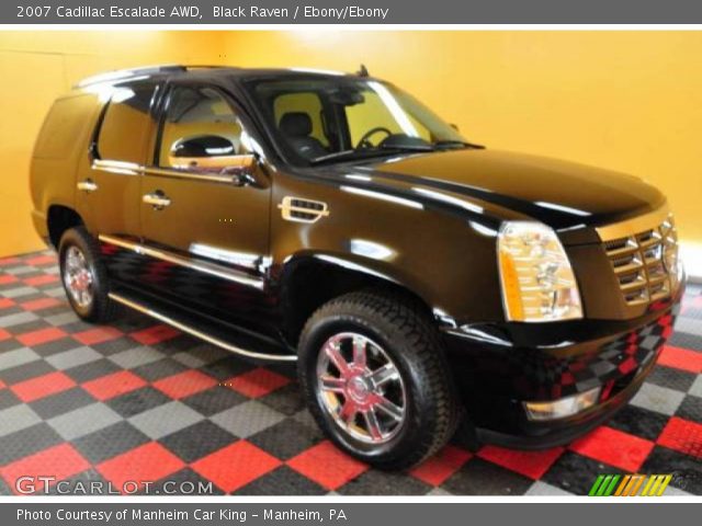 2007 Cadillac Escalade AWD in Black Raven