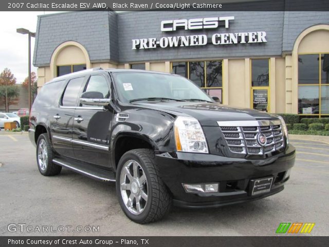 2007 Cadillac Escalade ESV AWD in Black Raven