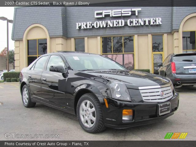 2007 Cadillac CTS Sedan in Black Raven