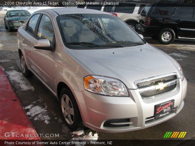 2008 Chevrolet Aveo LS Sedan in Cosmic Silver Metallic