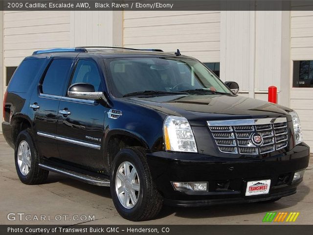 2009 Cadillac Escalade AWD in Black Raven