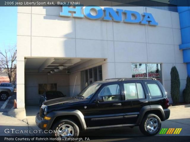 2006 Jeep Liberty Sport 4x4 in Black