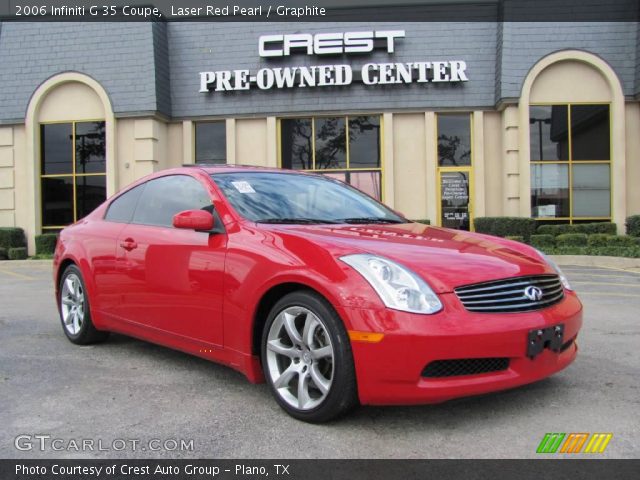 2006 Infiniti G 35 Coupe in Laser Red Pearl