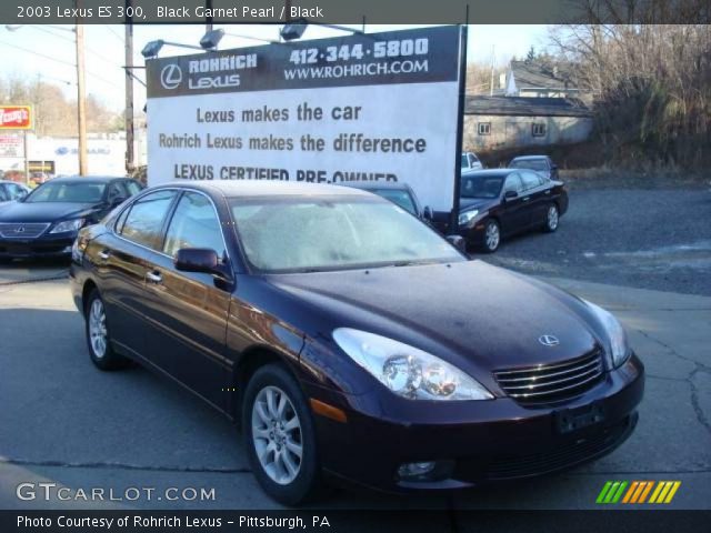 2003 Lexus ES 300 in Black Garnet Pearl