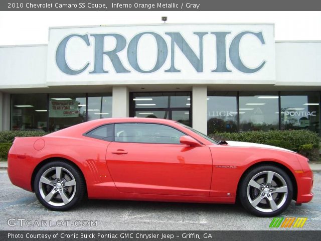 2010 Chevrolet Camaro SS Coupe in Inferno Orange Metallic