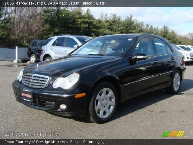 2005 Mercedes-Benz C 240 4Matic Sedan in Black