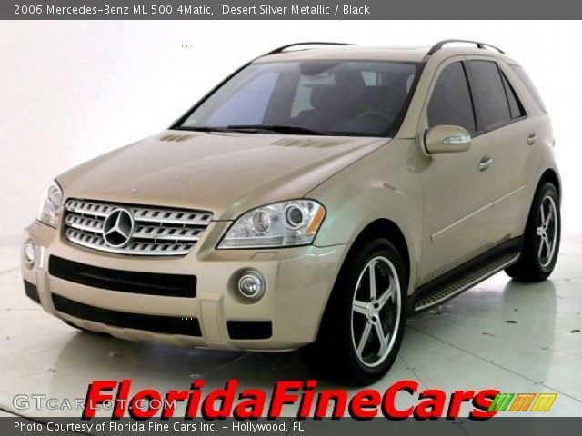 2006 Mercedes-Benz ML 500 4Matic in Desert Silver Metallic