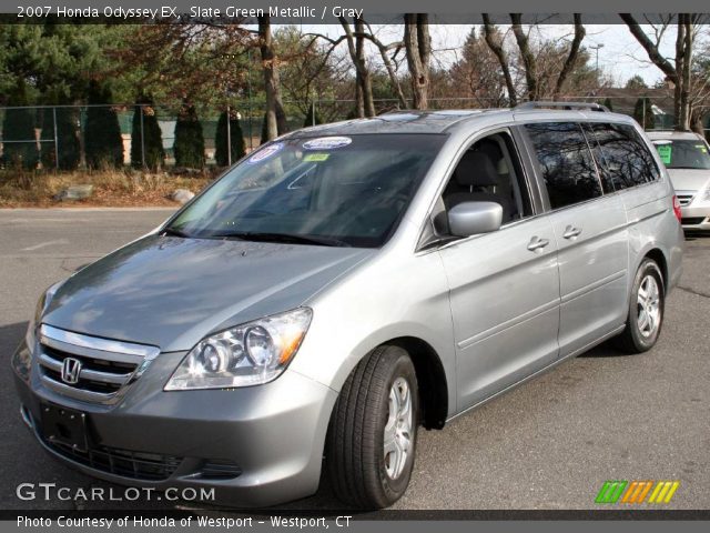 2007 Honda Odyssey EX in Slate Green Metallic