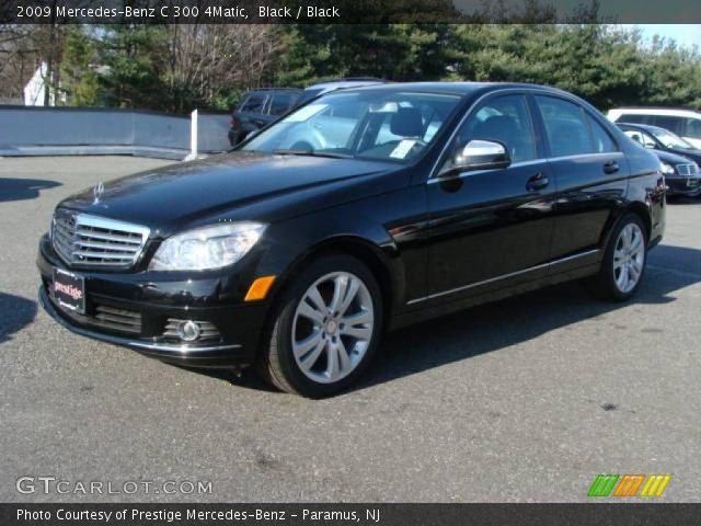 2009 Mercedes-Benz C 300 4Matic in Black