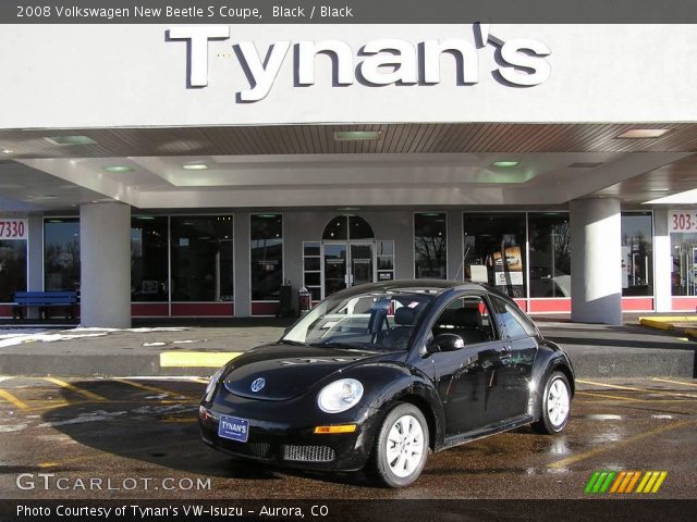 2008 Volkswagen New Beetle S Coupe in Black