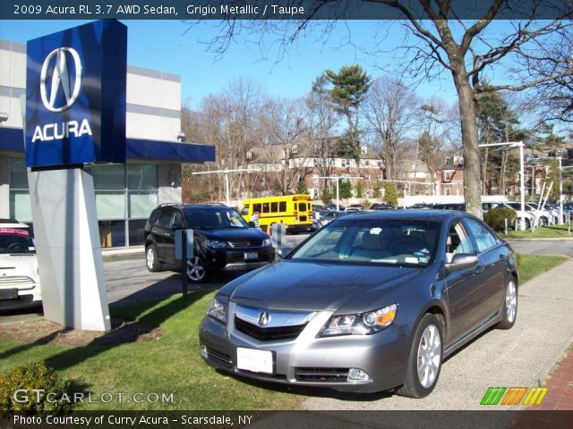 2009 Acura RL 3.7 AWD Sedan in Grigio Metallic