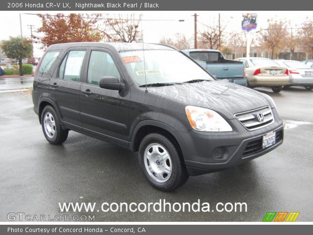 2006 Honda CR-V LX in Nighthawk Black Pearl