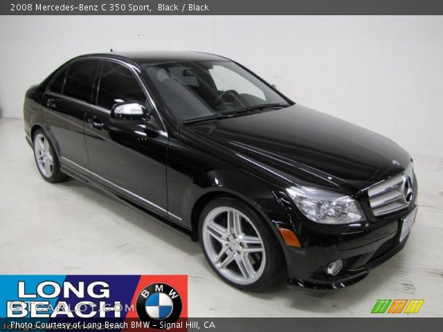 2008 Mercedes-Benz C 350 Sport in Black