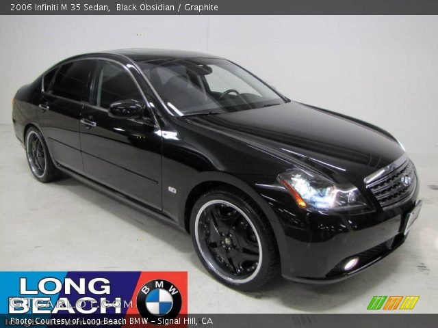 2006 Infiniti M 35 Sedan in Black Obsidian